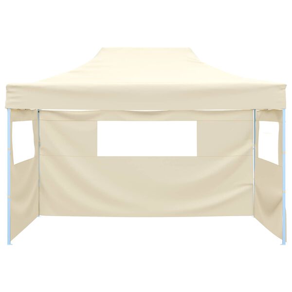 vidaXL Tenda de Festa Creme 291 x 431 x 315 cm Tecido Oxford