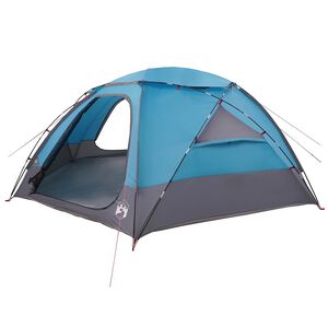 vidaXL Barraca em forma de c&uacute;pula com Lona Remov&iacute;vel 12 pessoa Azul