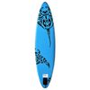 vidaXL Conjunto prancha de paddle SUP insuflável 305x76x15 cm azul