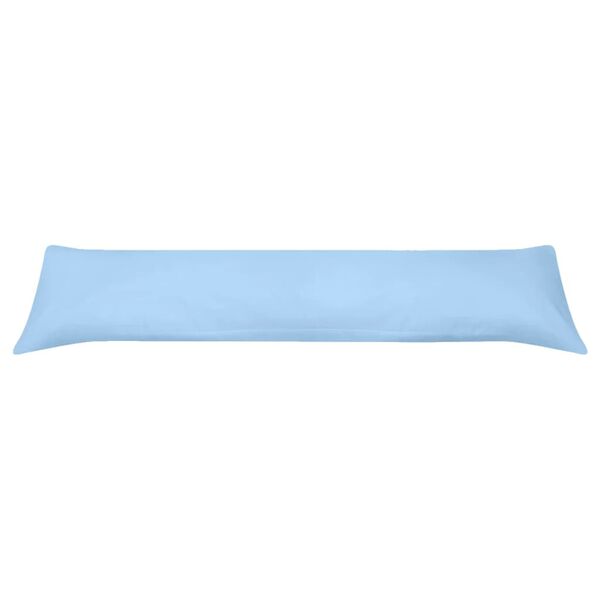 vidaXL Almofada para dormir de lado 40x145 cm azul