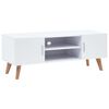 vidaXL M&oacute;vel de TV 120x40x46 cm MDF branco
