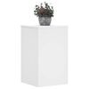 vidaXL Suportes p/ plantas 2 pcs 30x30x50 cm derivados madeira branco