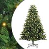 vidaXL Árvore de Natal Artificial Articulada 300 LEDs Verde 240 cm