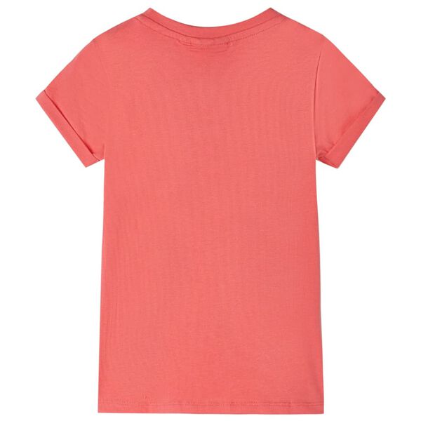 T-shirt infantil coral 104