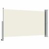 vidaXL Toldo lateral retr&aacute;til para p&aacute;tio 140x300 cm creme