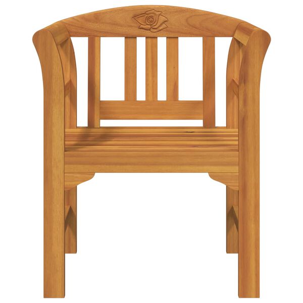 vidaXL Banco de Rosa Natural 68,5 x 46 x 82,5 cm