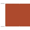 vidaXL Toldo vertical 100x1000 cm tecido oxford cor terracota