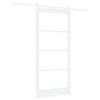 vidaXL Porta Deslizante Branco 93 x 202 cm