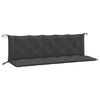 vidaXL Almofad&otilde;es p/ banco jardim 2pcs 180x50x7cm mesclado tecido