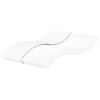 vidaXL Colch&atilde;o de espuma 200x200 cm dureza H2 H3 branco