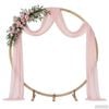 vidaXL Arco de Casamento Marrom Claro 224 x 80 x 220 cm