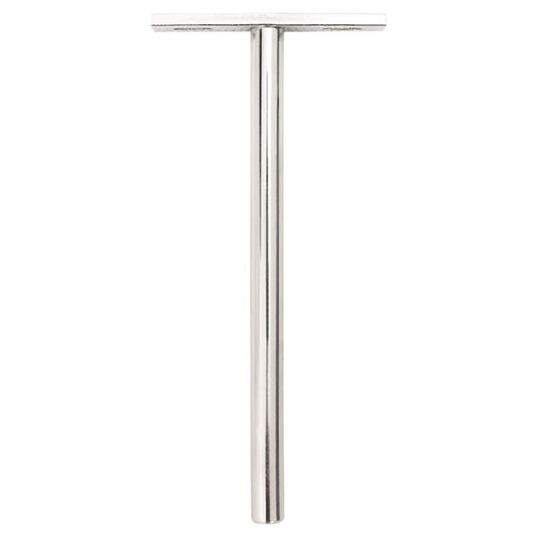 vidaXL Suportes de prateleira flutuantes 12pcs invis&iacute;vel &Oslash;10x150 mm