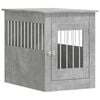 vidaXL M&oacute;vel casota para c&atilde;o 55x80x68 derivados madeira cinza-cimento