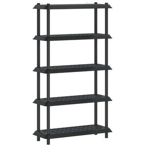vidaXL Unidade de Estante 5 n&iacute;veis 100 x 40 x 177 cm PP Antracite