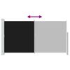 vidaXL Toldo lateral para p&aacute;tio/terra&ccedil;o 160 x 300 cm preto