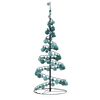 vidaXL &Aacute;rvore de Natal LED com Baubles 80 LEDs Branco Quente 120 cm
