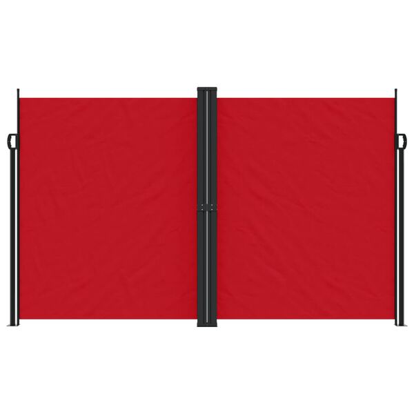 vidaXL Toldo lateral retr&aacute;til 200x1200 cm vermelho
