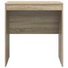 vidaXL Mesa Carvalho Sonoma 70 x 50 x 76 cm