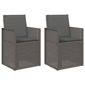 vidaXL Cadeiras de Jantar para Jardim 2 unid. PP