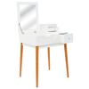 vidaXL Toucador com espelho MDF 60x50x86 cm