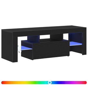 vidaXL Gabinete para TV 120 x 35 x 40 cm Carvalho Preto