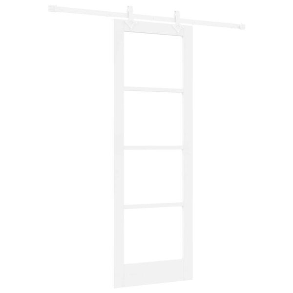 vidaXL Porta Deslizante Branco 73,5 x 211 cm