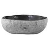 vidaXL Lavabo Oval Cinzento (32-37) x (27-30) x 12 cm Pedra de Rio