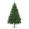 vidaXL &Aacute;rvore de Natal com 300 LEDs com suporte Verde 210 cm PE