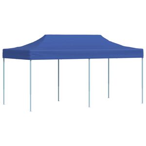 vidaXL Tenda de Festa Azul 291 x 580 x 315 cm Tecido Oxford