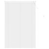 vidaXL Cortina Veneziana Manual Ajust&aacute;vel Branco 150 x 100 cm PVC