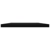vidaXL Prateleiras para estante 4 pcs 60x20x1,5cm contraplacado preto