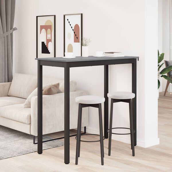 vidaXL Mesas de jantar Madeira processada