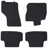 vidaXL Tapete de carro 4 unid. Adequado para VW GOLF VIII MHEV 2020-