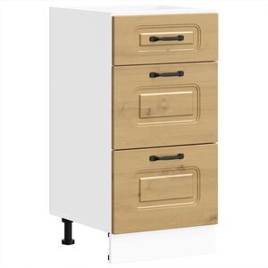 vidaXL Arm&aacute;rio de cozinha baixo Kalmar carvalho artesanal