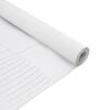 vidaXL Filme de Janela Autoadesivo Branco Fosco 45 x 1000 cm PVC
