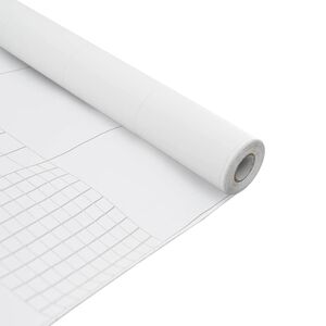vidaXL Filme de Janela Autoadesivo Branco Fosco 45 x 1000 cm PVC
