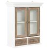 vidaXL Arm&aacute;rio de parede 49x22x59 cm derivados de madeira branco