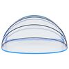 vidaXL Cúpula de piscina oval 530x410x210 cm
