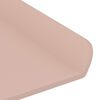 vidaXL Prateleira Flutuante 2 pcs Rosa 30 x 9 x 2,5 cm A&ccedil;o