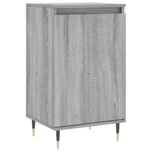 vidaXL Aparador 40x35x70 cm derivados de madeira cinzento sonoma