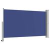 vidaXL Toldo lateral retr&aacute;til para p&aacute;tio 140x300 cm azul