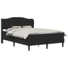 vidaXL Estrutura da Cama 2 unid. Preto 120 x 190 cm Veludo