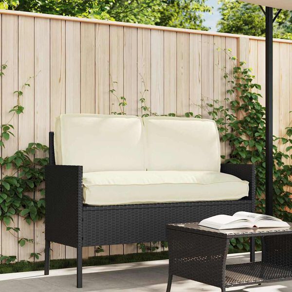 vidaXL Conjunto de Almofadas 3 pcs Creme Tecido Oxford