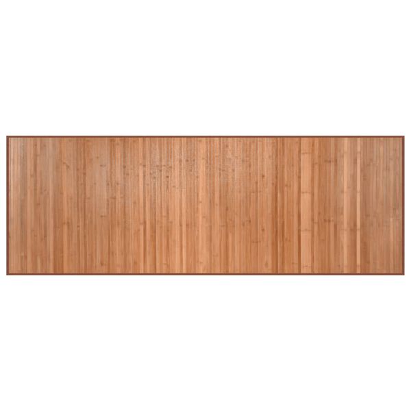 vidaXL Tapete retangular 70x200 cm bambu cor natural