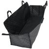 vidaXL Cobertura de assento de carro para c&atilde;o 137x46x50 cm preto