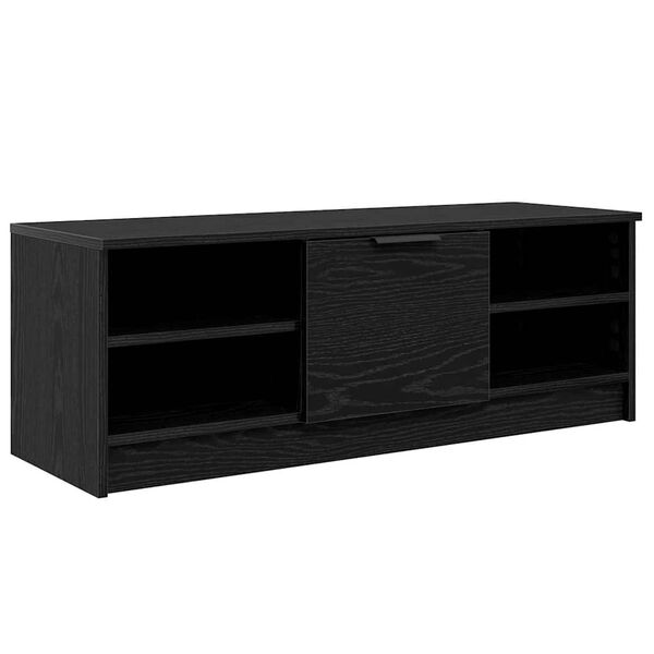 vidaXL Gabinete para TV Carvalho Preto 102 x 35 x 36,5 cm