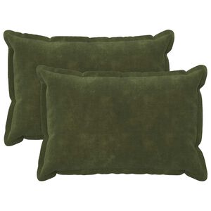 vidaXL Capa almofada 2 pcs HOUTEN Verde 30 x 50 cm