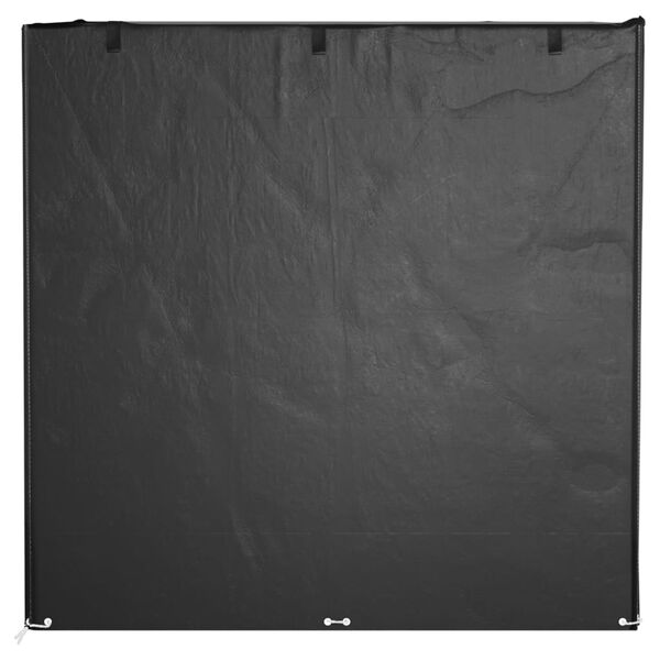 vidaXL Capas p/ banco baloi&ccedil;o 2 pcs 12 ilh&oacute;s 220x177x220 polietileno