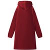 vidaXL Sweatshirt manta Vermelho Bordeaux m Fleece e Flanela