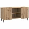 vidaXL Gabinete para TV Carvalho Arttisan 102 x 34,5 x 52 cm